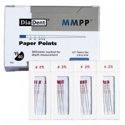 Diadenet Millimetrik İşaretli Özel Açılı Paper Points